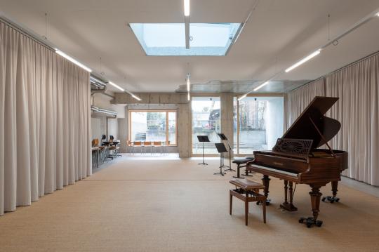 ProbenRaum West Fl&uuml;gel tonRaum