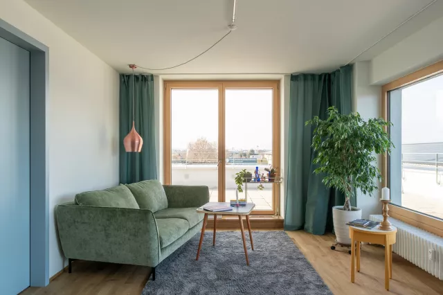 Wohnzimmer Gästewohnung tonRaum